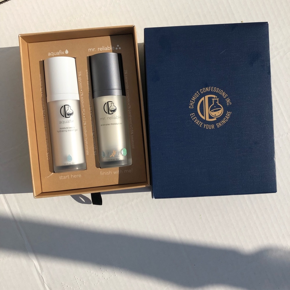 NWT Chemist Confessions aqua fix and mr reliable